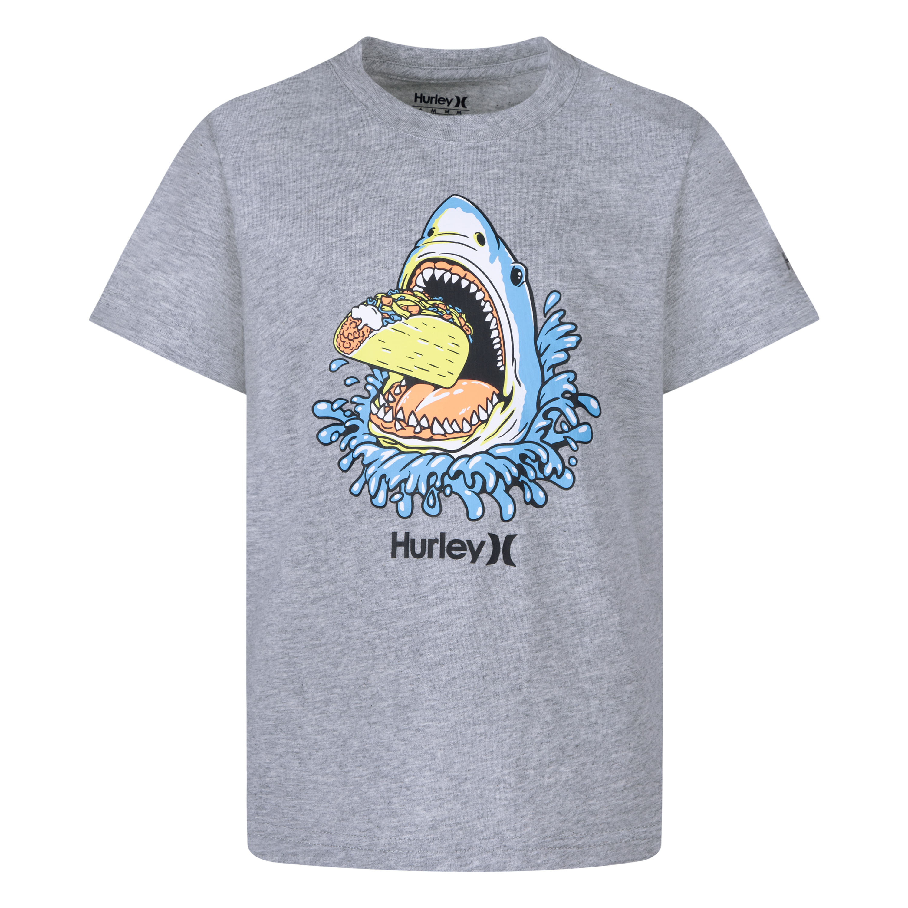 POLERA MANGA CORTA JUVENIL HOMBRE HURLEY TACO SHARK - Main Image
