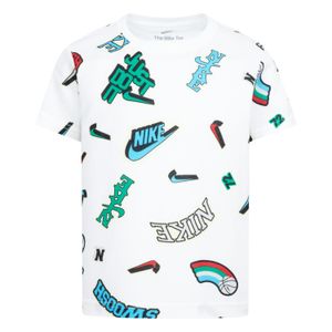POLERA MANGA CORTA NIÑO NIKE VARZITY AOP