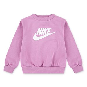 POLERON NIKE NIÑA FRENCH TERRY CREW